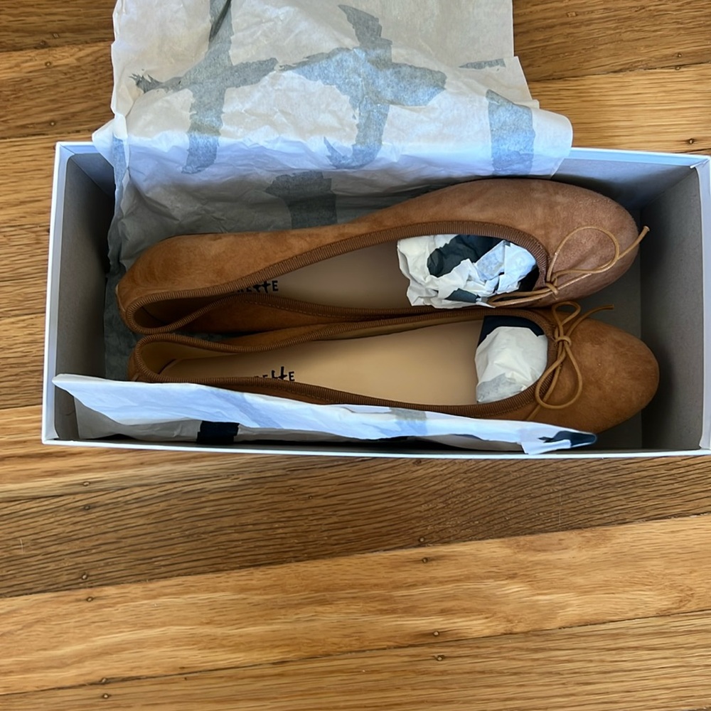Ballerette Colonna Ballet Flats *NWT*
